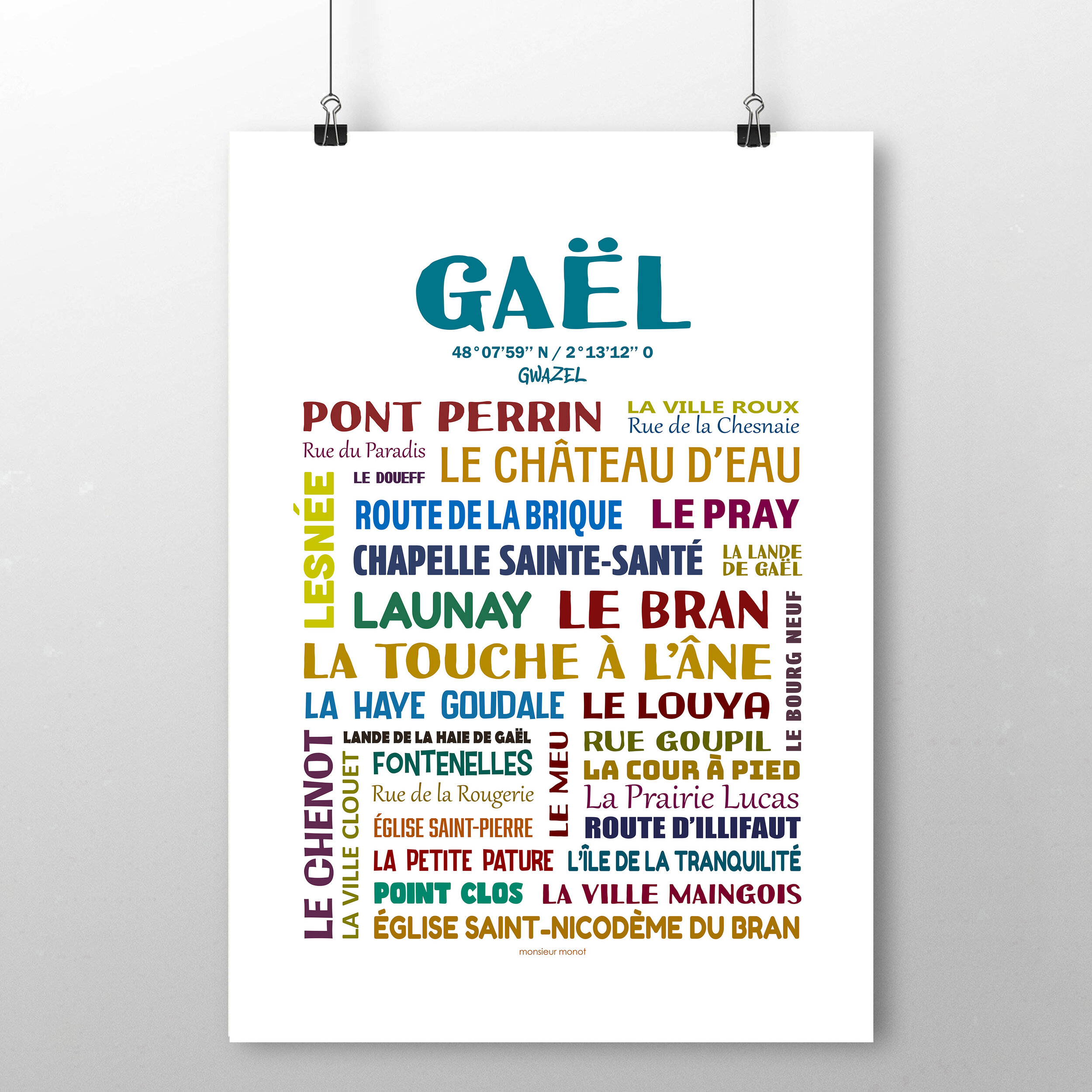 affiche ville de Gaël 35 2