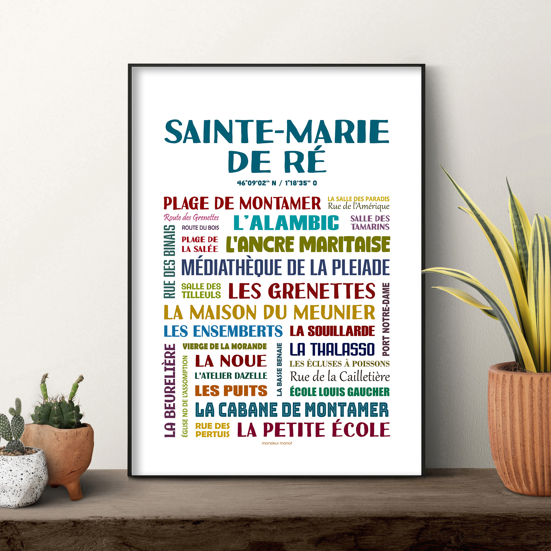 affiche de Sainte Marie de Ré