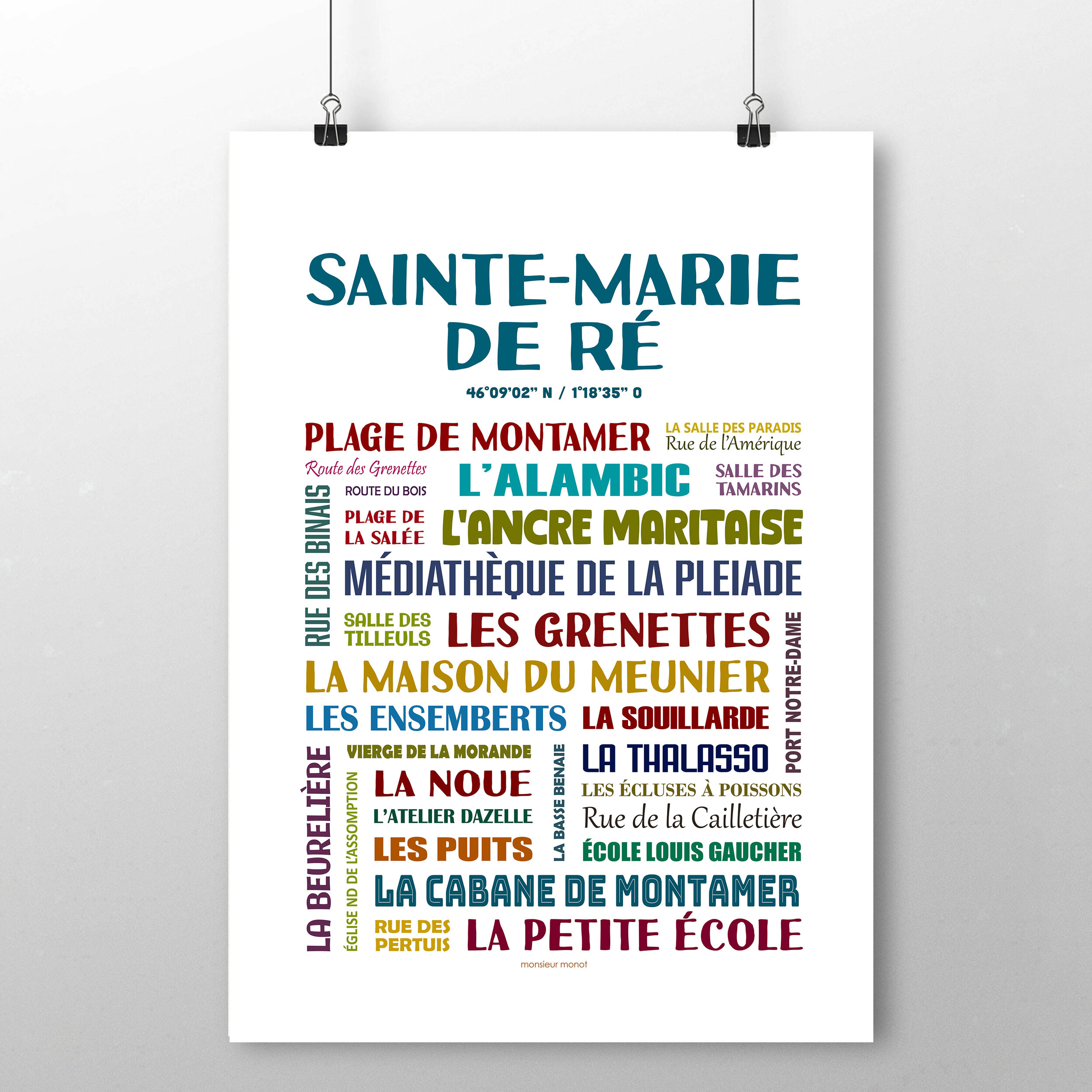 affiche Sainte marie de Ré 2