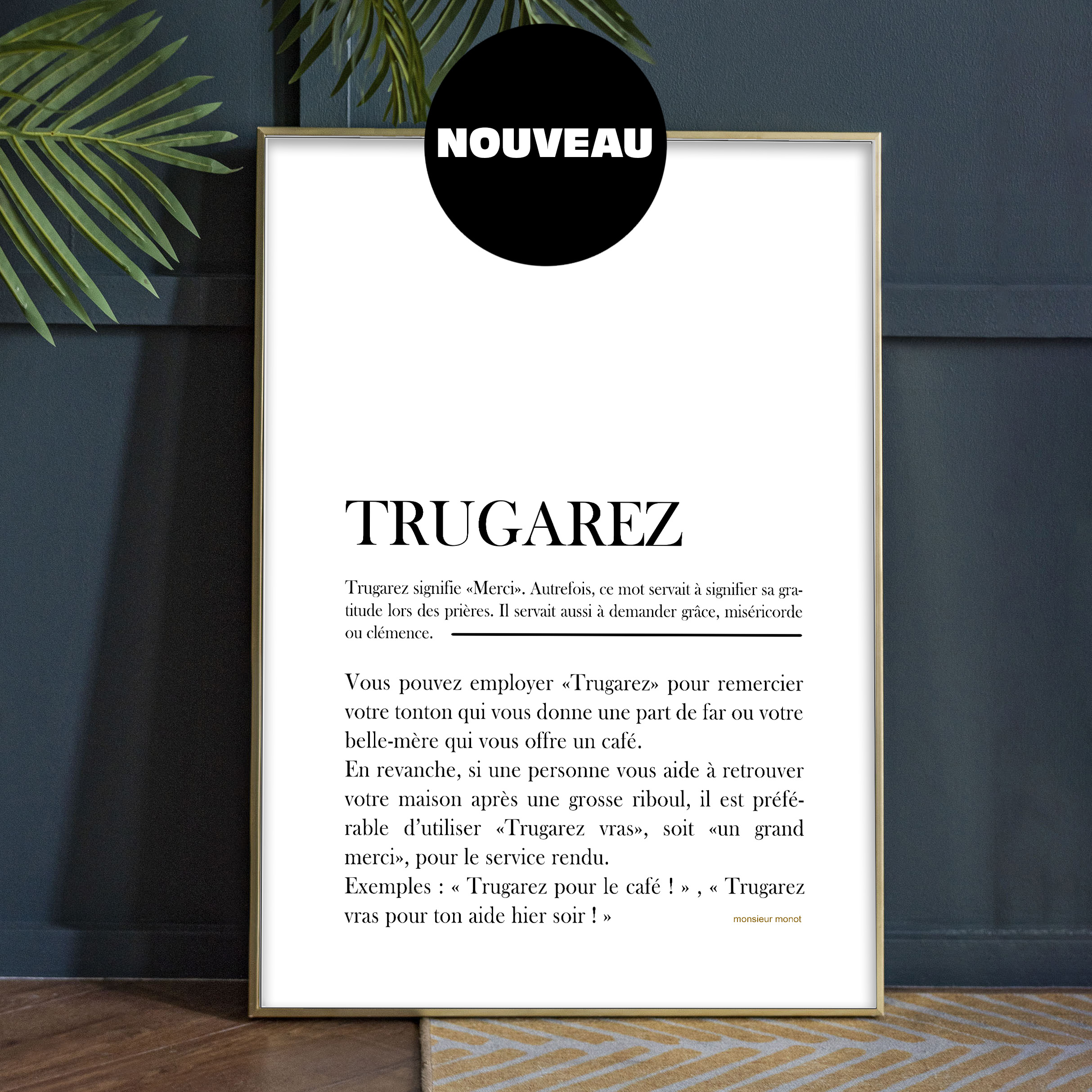 Affiche Définition Trugarez Nouveau