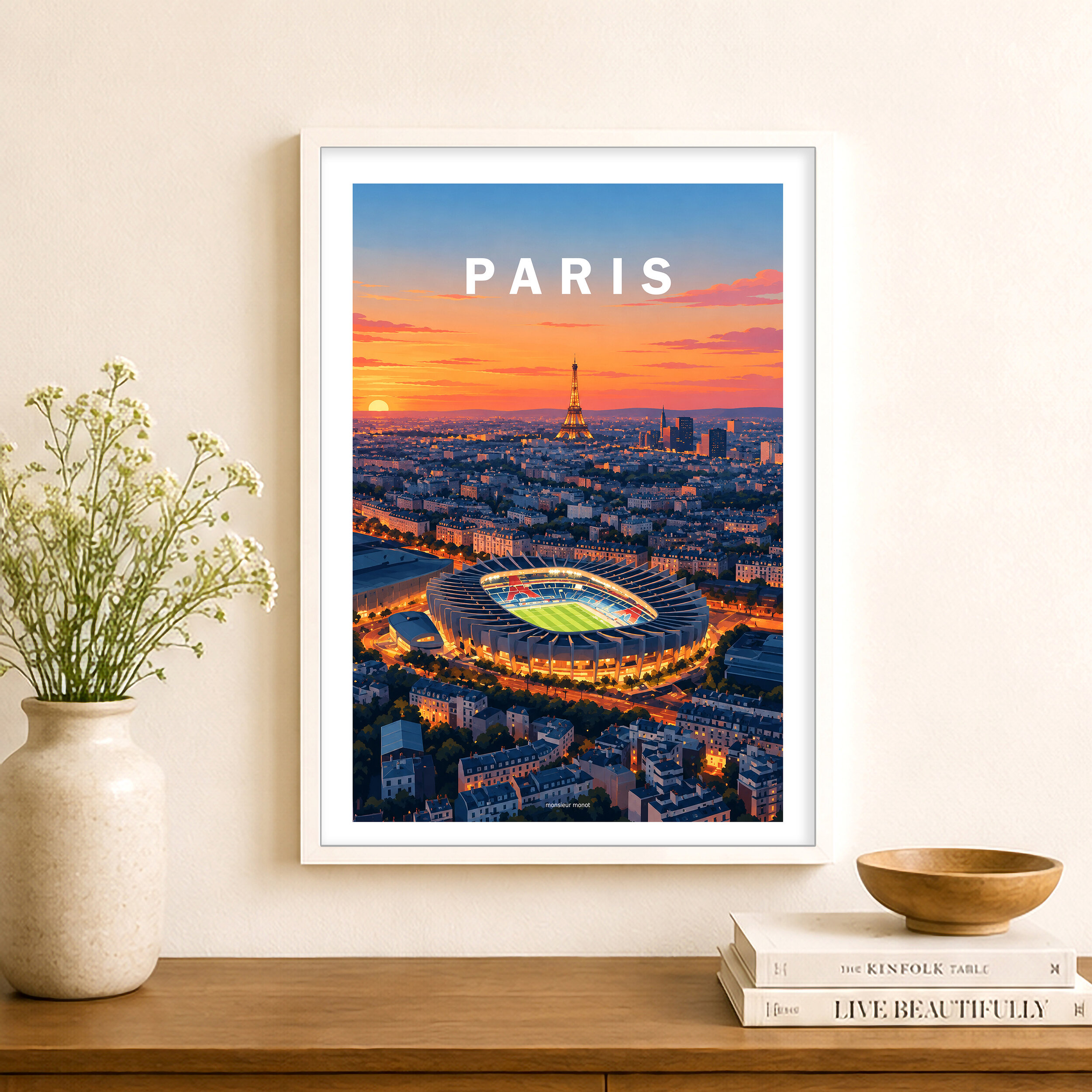 Affiche de Paris - Le Parc des Princes