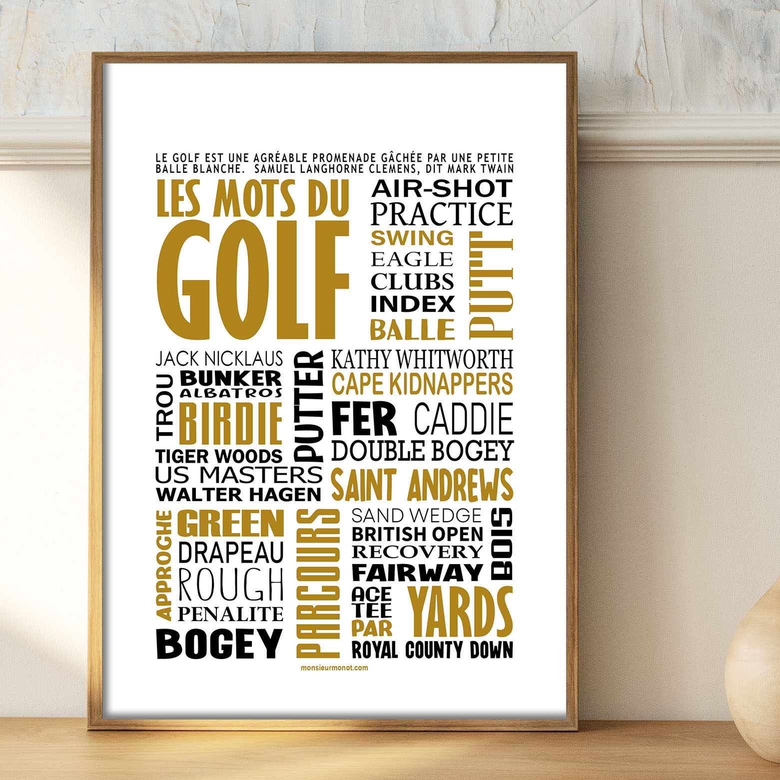 les mots du Golf A4 2