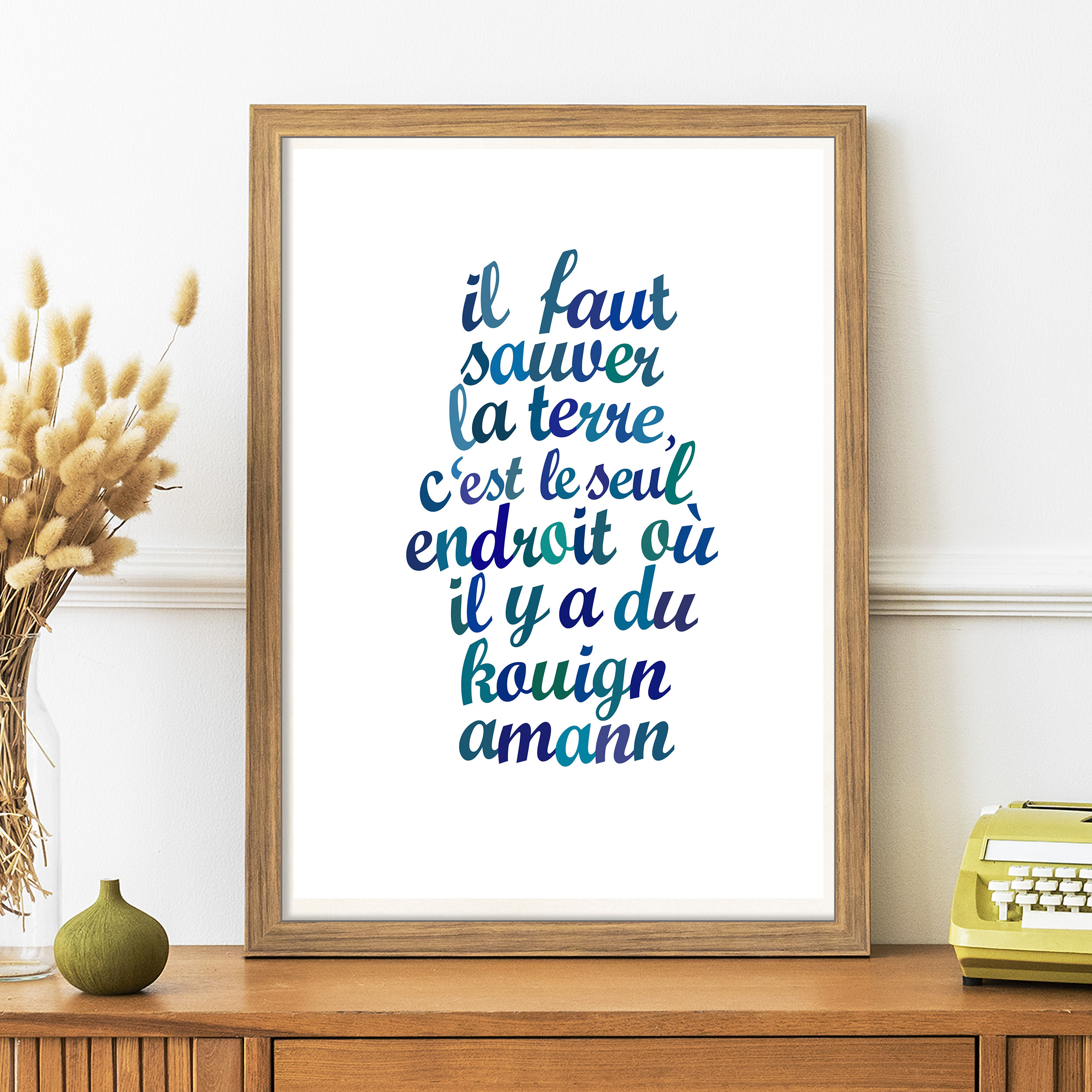 il faut sauver la terre