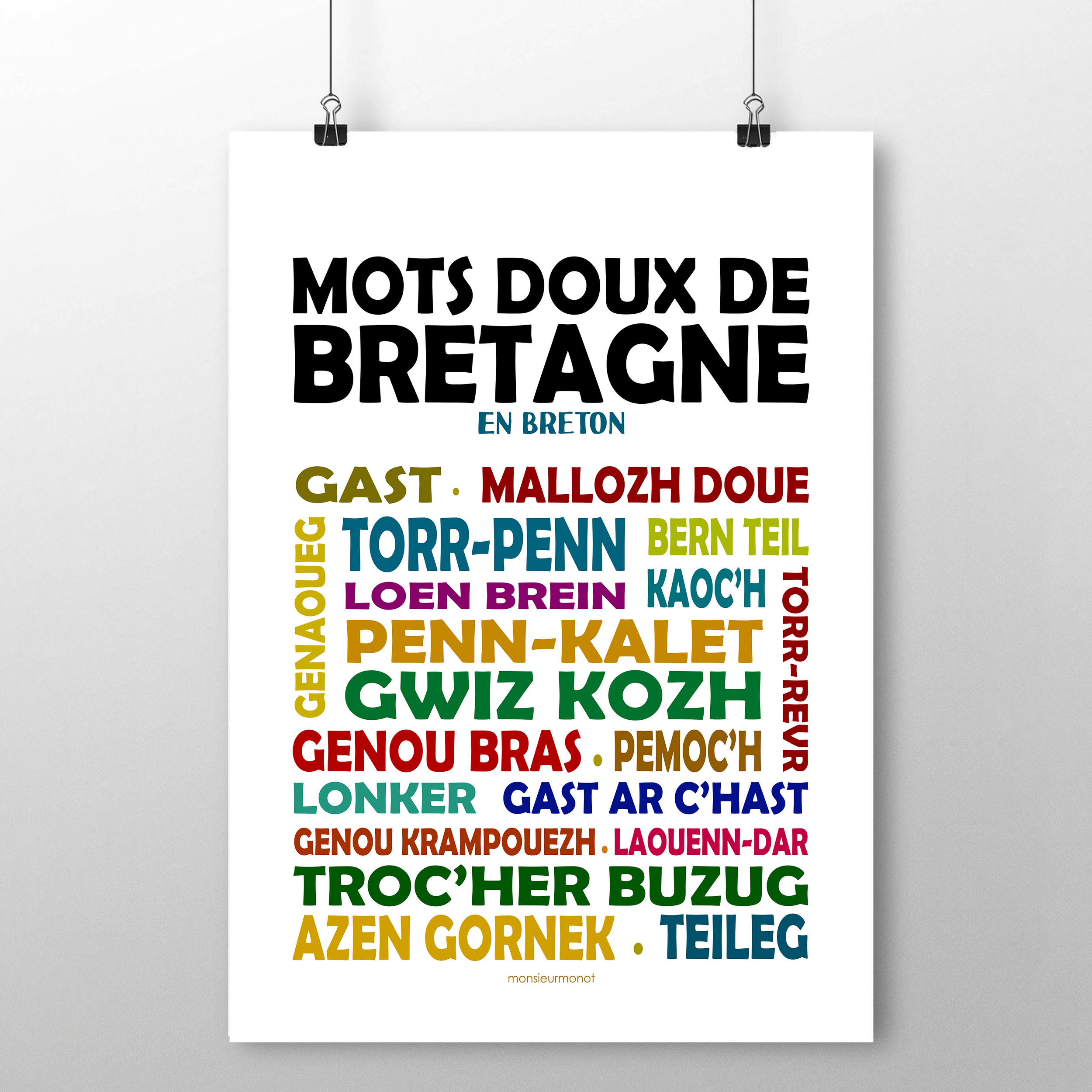 MOTS DOUX DE BRETAGNE - COULEUR