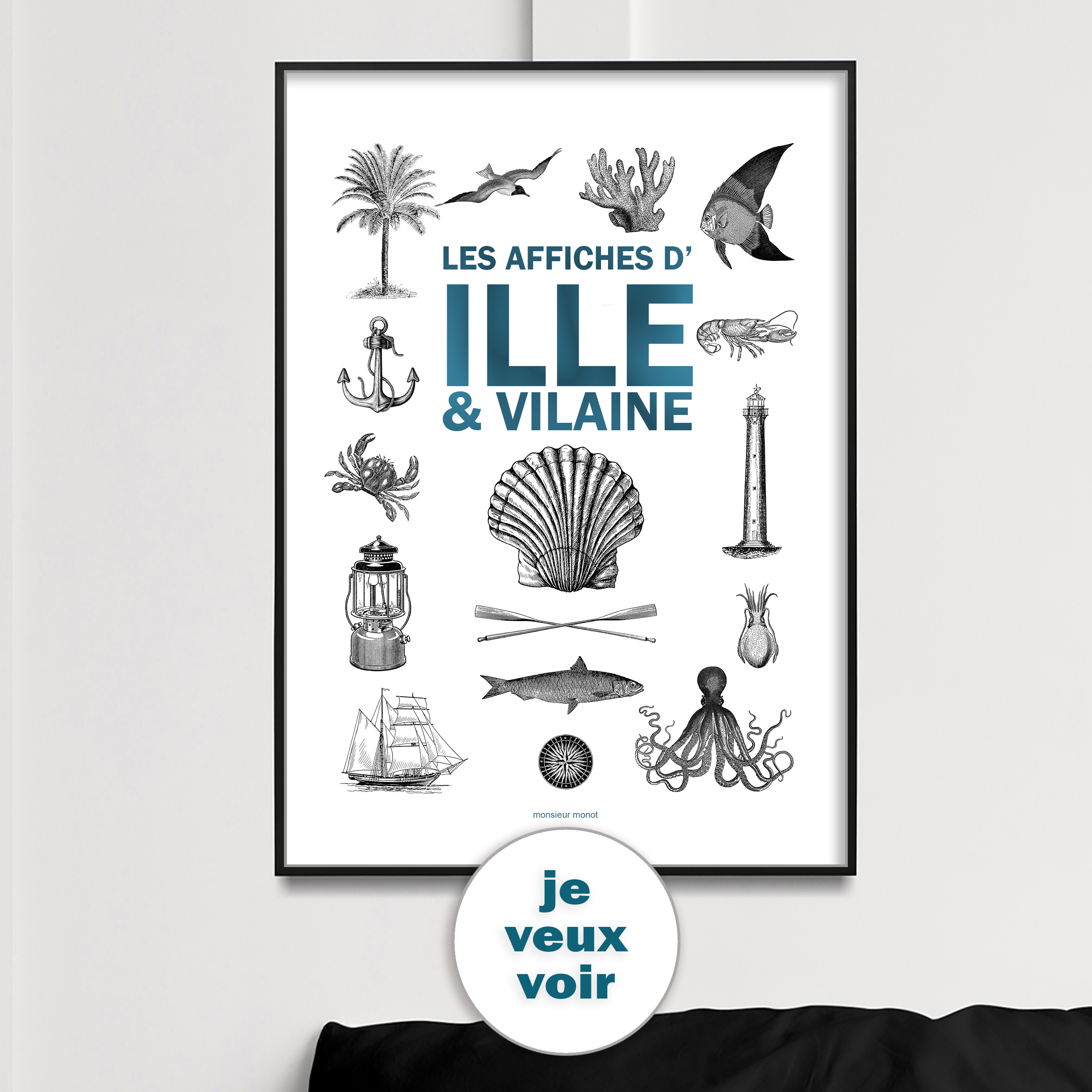 Les affiches Ille et Vilaine