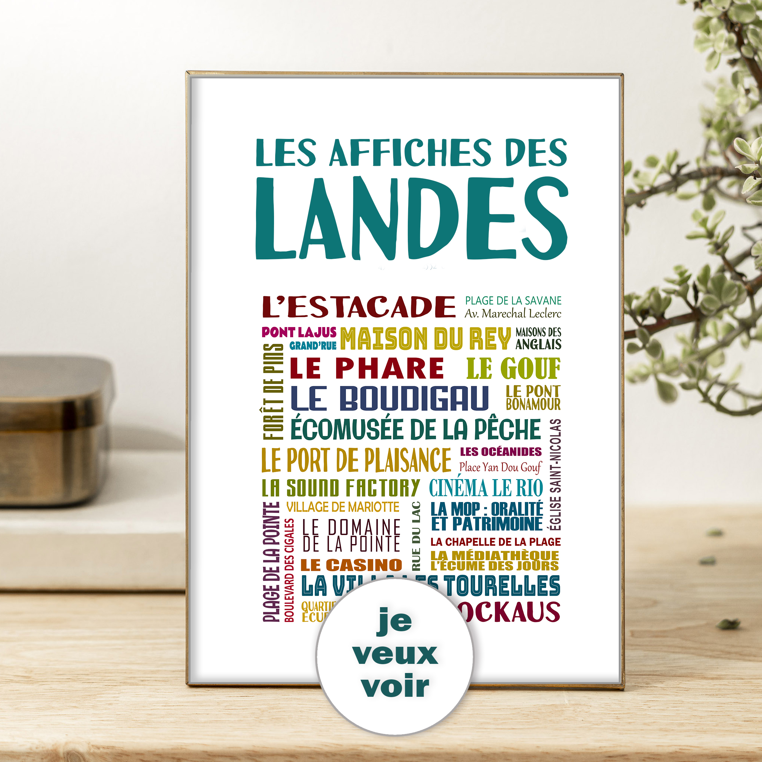 Les affiches des Landes