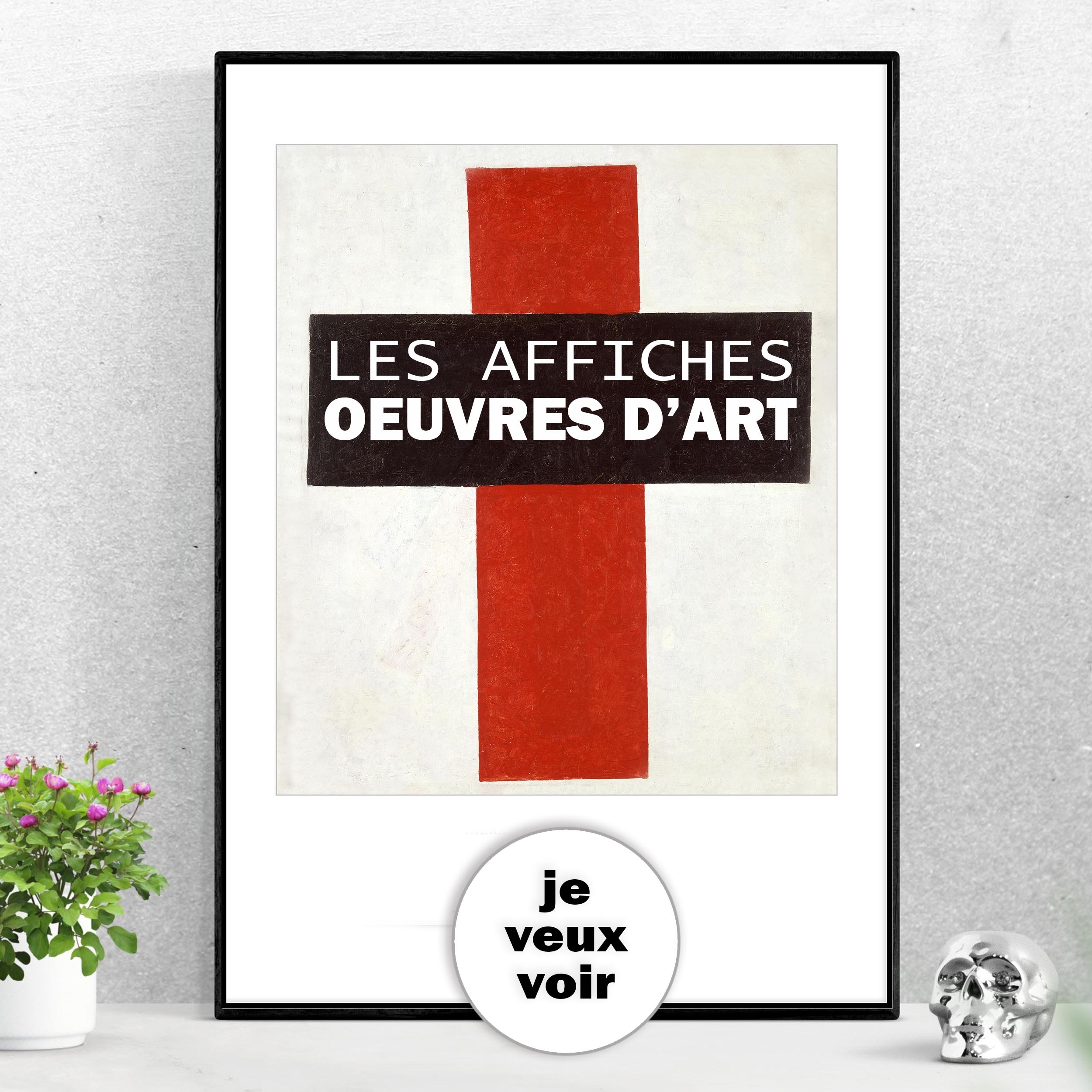 Les affiches Œuvres d'art