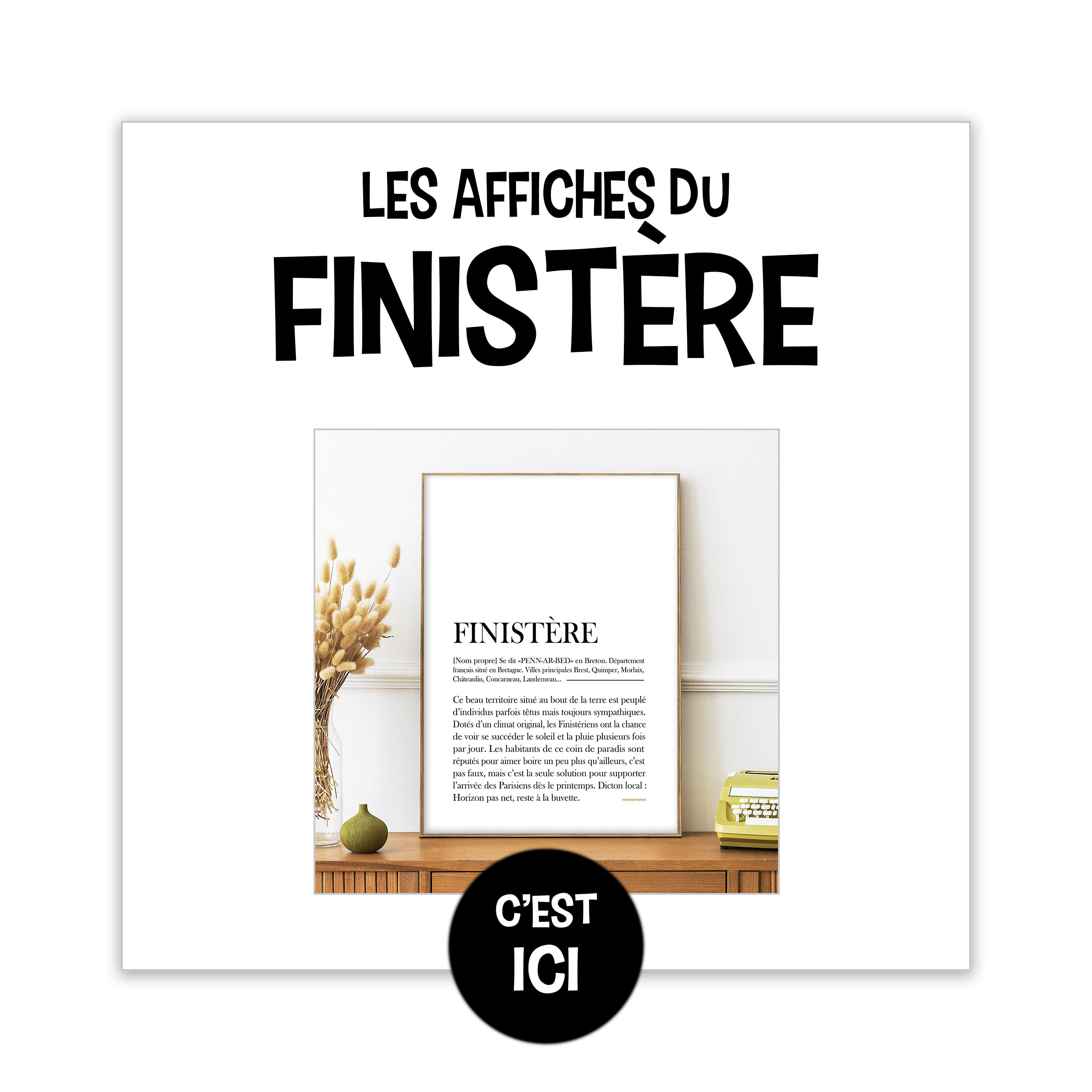 Les affiches du finistère