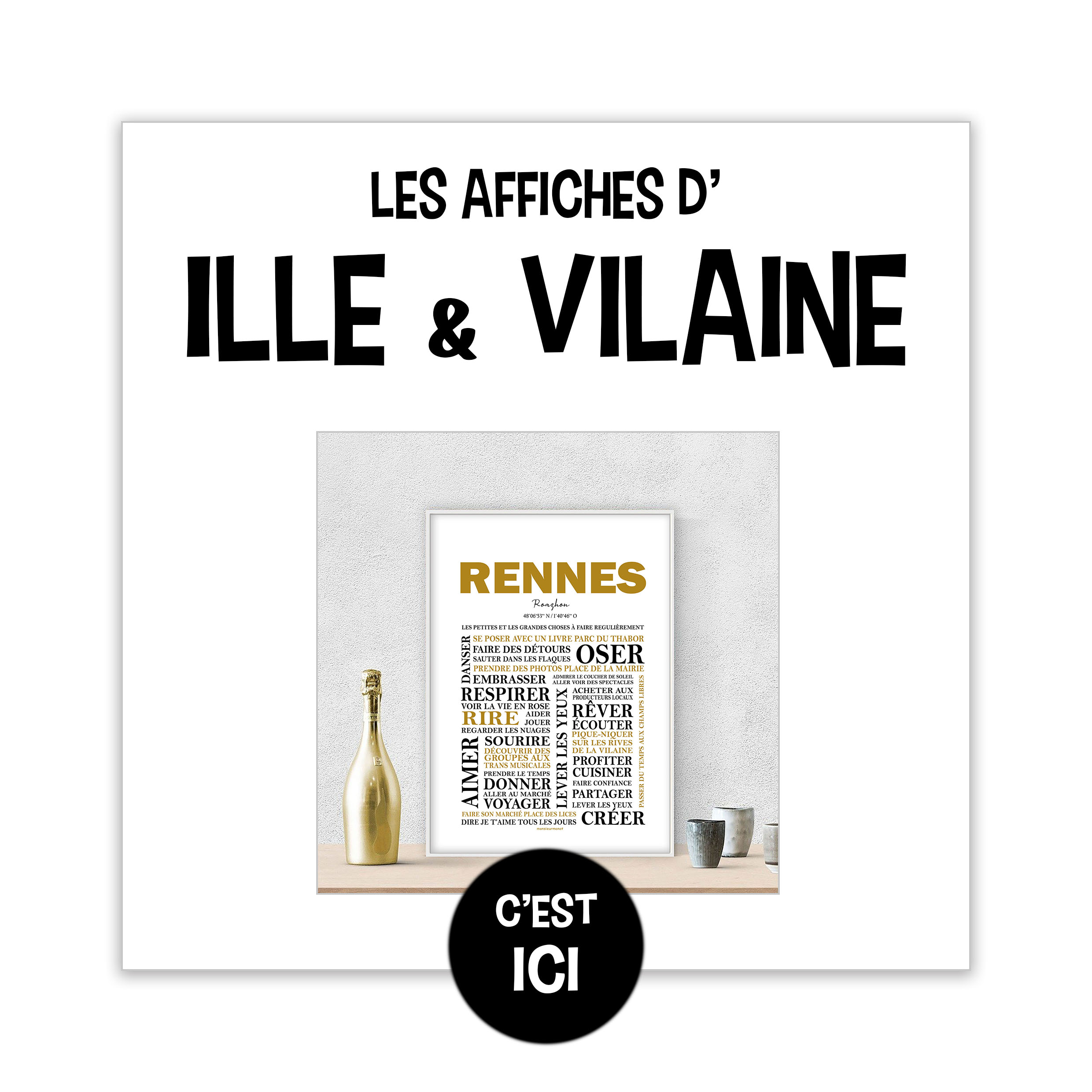 Les affiches d'ille et vilaine