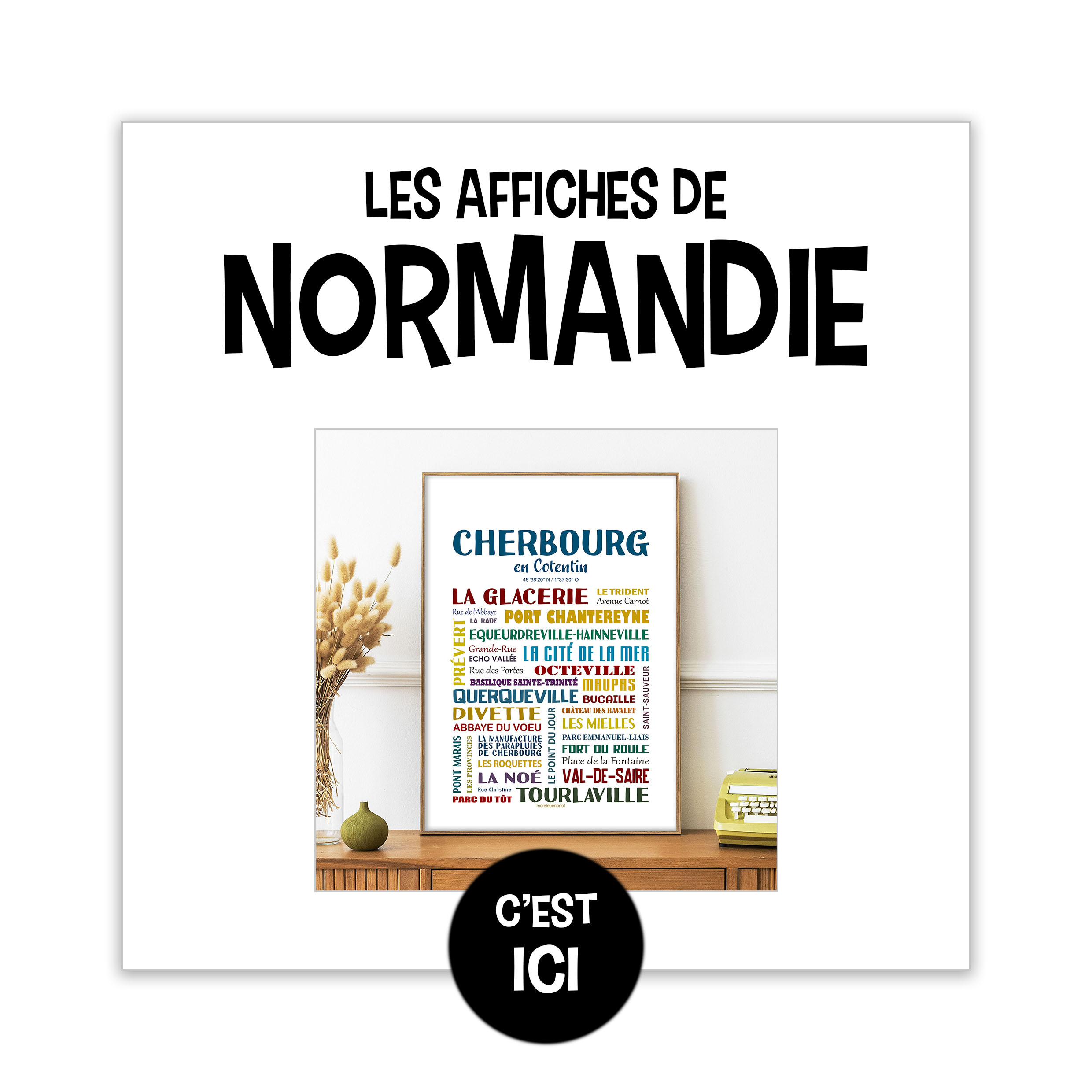 Les affiches de Normandie