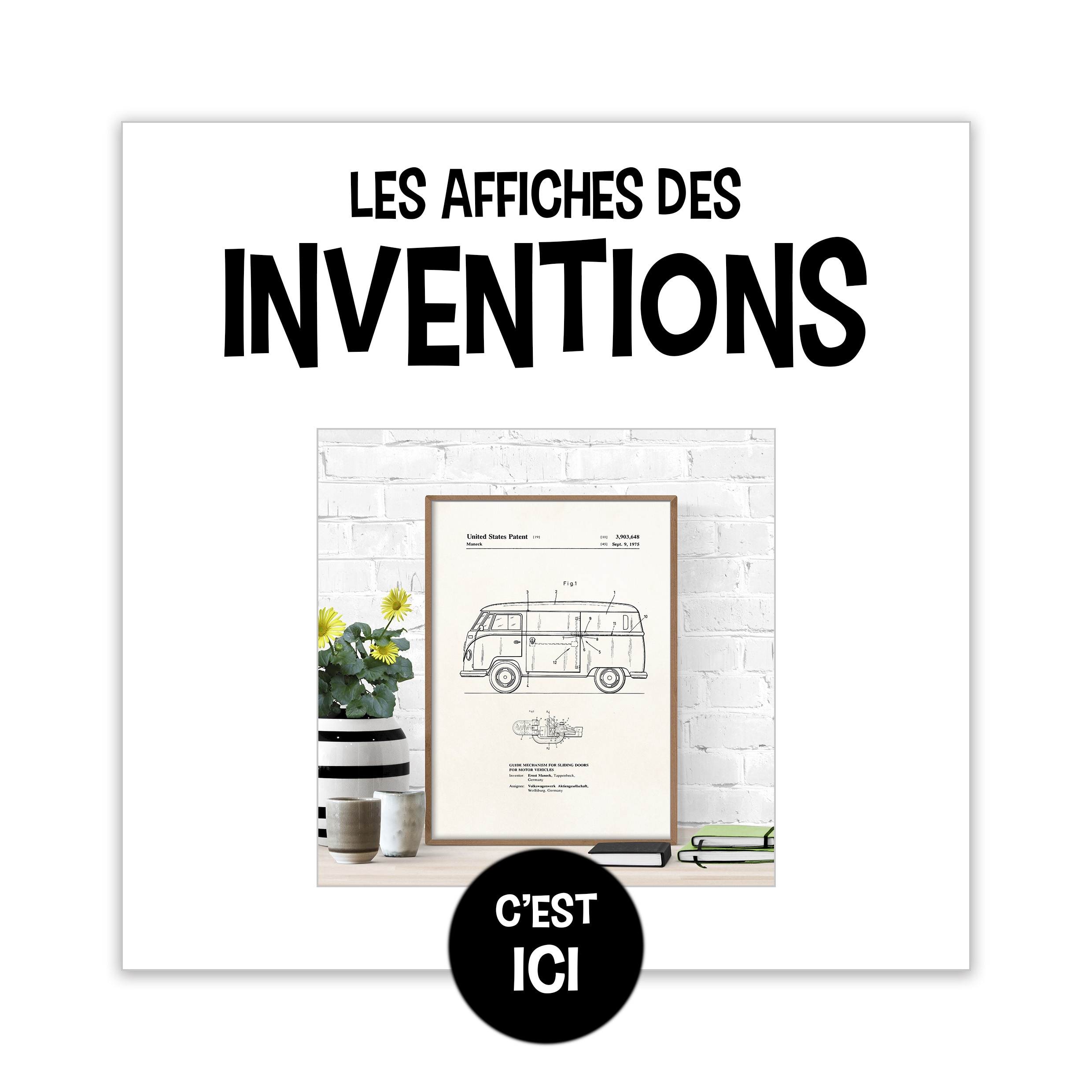 Les affiches Inventions