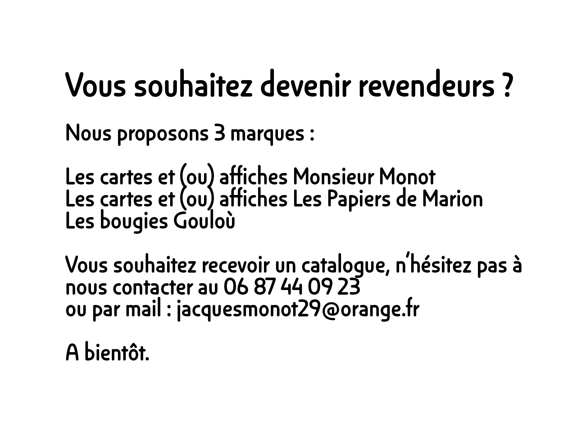 revendeurs