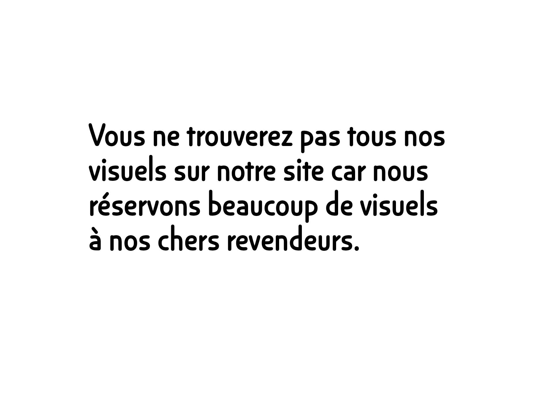revendeurs petit mot