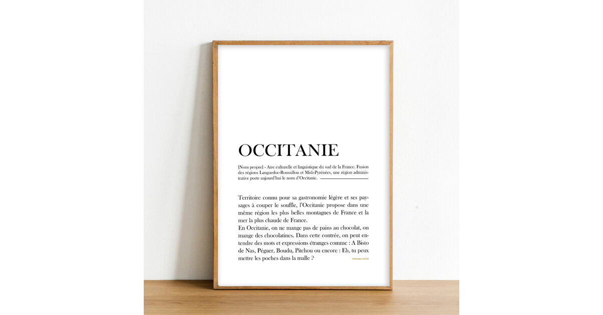 AFFICHE DEFINITION OCCITANIE - TOUTES LES AFFICHES/AFFICHES OCCITANIE ...