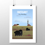 Ouessant les moutons