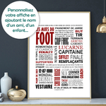 affiche foot