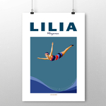 Affiche Lilia Bord de mer