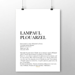 Affiche lampaul plouarzel definition 2 NEW