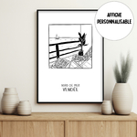 Bord de mer noir et blanc 4aaa