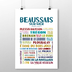 Affiche Beaussais Sur Mer 2