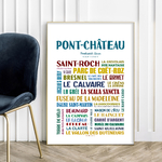 Affiche PONT-CHATEAU