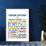 Affiche Thouaré Sur Loire