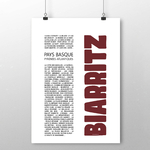 Affiche BIARRITZ NEW
