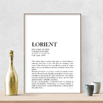 affiche Lorient définition