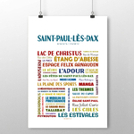 affiche Saint paul les dax