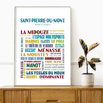 affiche  de Saint Pierre du Mont