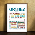 affiche de Orthez