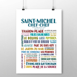 affiche de saint michel chef chef