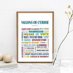 Affiche Vallons de l'Erdre