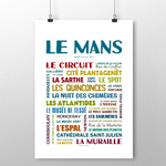 affiche Le mans 2