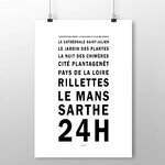 affiche Le Mans Opticien 2