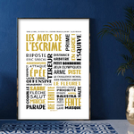 Affiche les mots de lescrime jaune