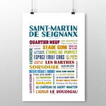 affiche Saint Martin de Seignanx 2