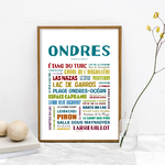 Affiche Ondres