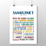 affiche de Sanguinet