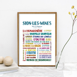 Affiche Sion Les Mines