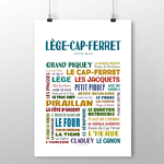 affiche de Lège Cap-ferret 2