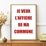 Je veux l'affiche de ma commune 2