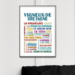 Affiche Vigneux de Bretagne