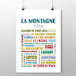 affiche La Montagne 2