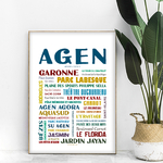 affiche Agen