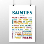 Affiche Saintes 2