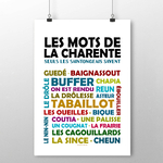 affiche Les Mots de la Charente 2