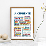 Affiche La Charente