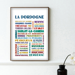 affiche La Dordogne