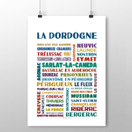 affiche La Dordogne  2